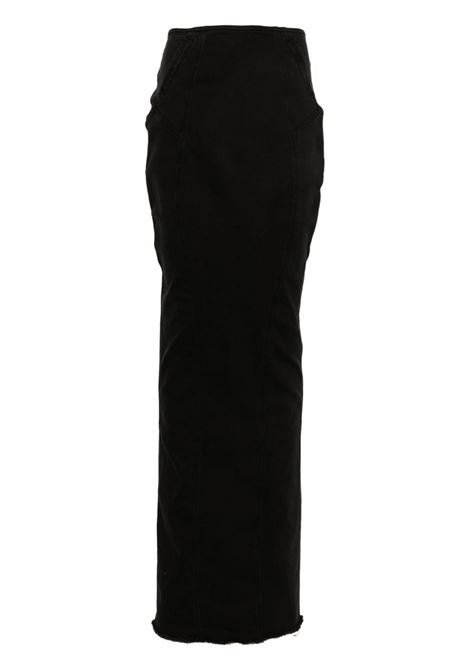 Black Channel denim maxi skirt Entire Studios - women